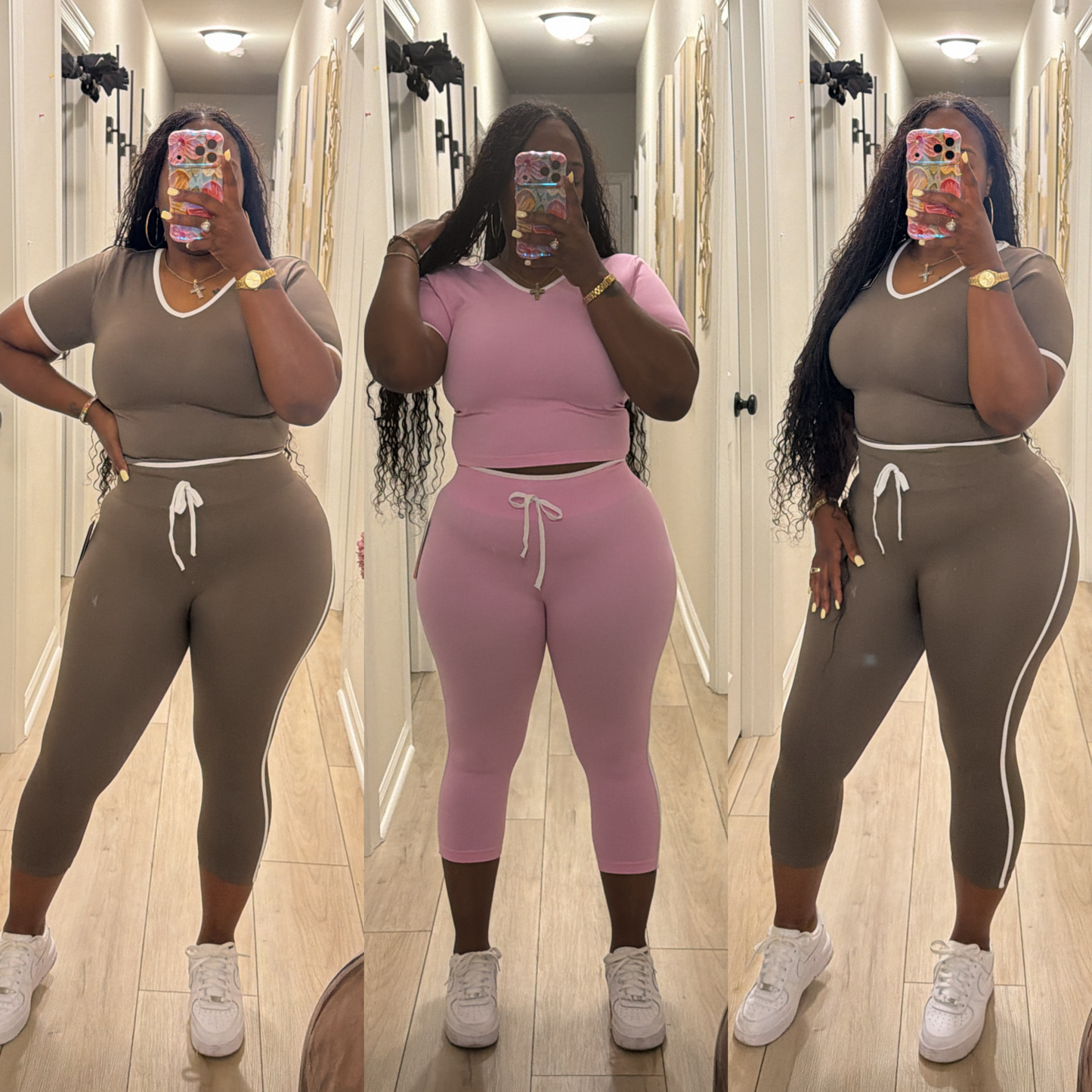 Motion Girl Capri Set