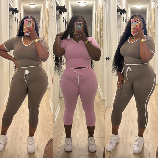 Motion Girl Capri Set